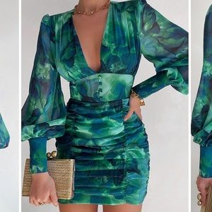 Jlo inspired cocktail dress